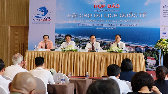 The press conference on the BMTM Da Nang 2016 (Credit: VGP)