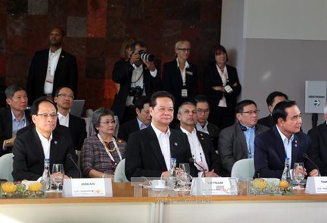 Prime Minister Nguyen Tan Dung at the summit. (VNA/VNS Photos)