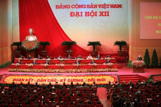 Scene of the 12th National Party Congress (Photo: VPG)