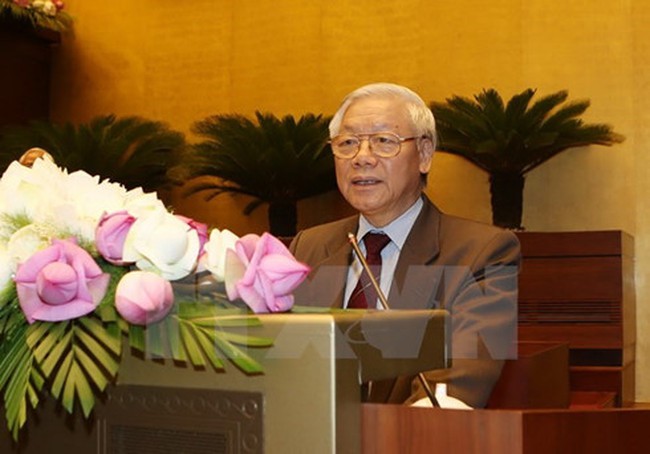 Communist Party of Vietnam Gen. Sec. Nguyen Phu Trong (photo: VNA)