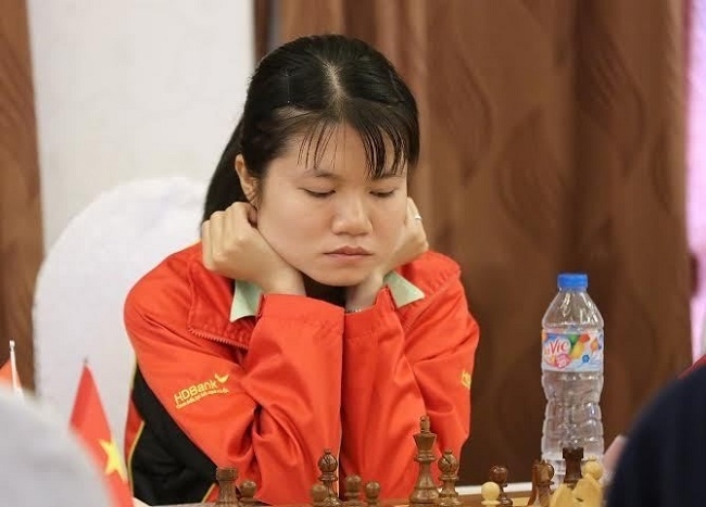 Vietnam's top female chess player Pham Le Thao Nguyen