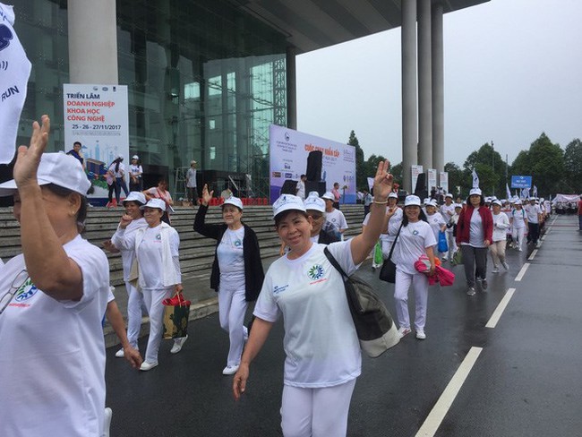 Participants of the Urgent Run 2017 (Source: tuoitre.vn)
