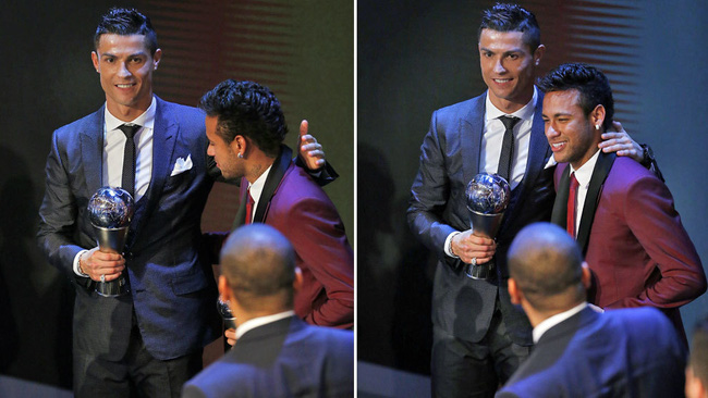 Neymar, Ronaldo và Lễ trao giải FIFA - Hãy xem hình ảnh này để chứng kiến ba cầu thủ hàng đầu có mặt trong Lễ trao giải FIFA. Chắc chắn rằng bạn sẽ không thể rời mắt khỏi những khoảnh khắc ấn tượng này!