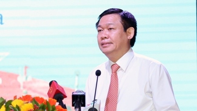 Deputy Prime Minister Vuong Dinh Hue (Photo: Nhan Dan)