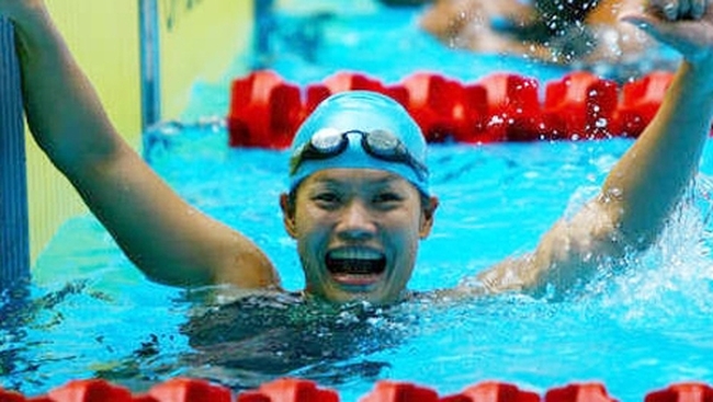 Vietnamese swimmer Trinh Thi Bich Nhu