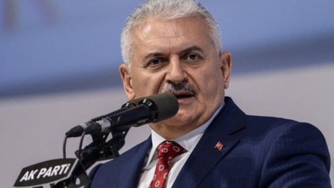 Turkish Prime Minister Binali Yildirim