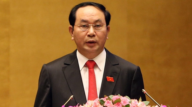 President Tran Dai Quang (Credit: VNA)