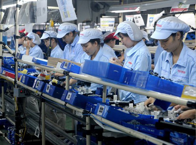 A foreign-invested electronic factory in Yen Phong industrial park , Bac Ninh province (Source: VNA)
