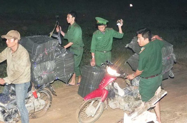 Long An Province’s anti-smuggling forces have strengthened border patrols, supervision and inspections to prevent and fight smuggling at border areas (Illustrative image. Source: baolongan.vn)