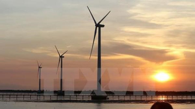 A wind farm in Quang Tri province (Source: VNA)