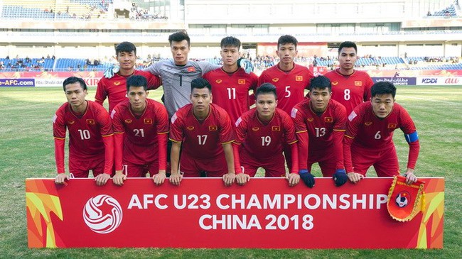President Tran Dai Quang decide​s to award the Labour Order, first class, to the national U23 squad for their successful journey at the ongoing AFC U23 Championship. (Photo: VNA)