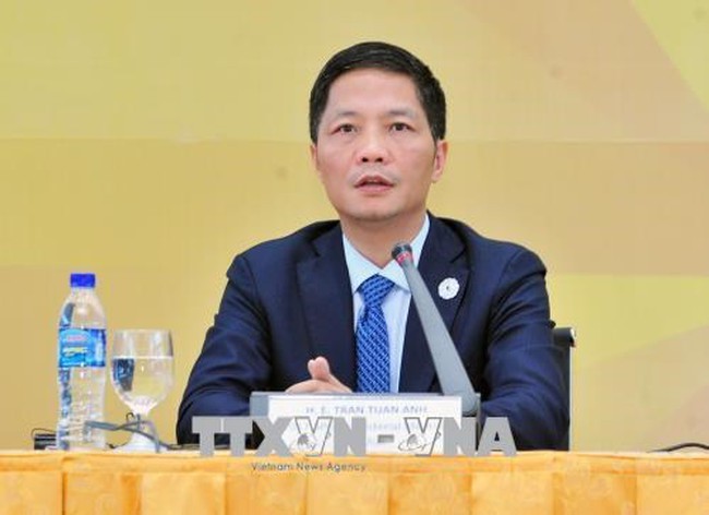 Minister of Industry and Trade Tran Tuan Anh (Source: VNA)