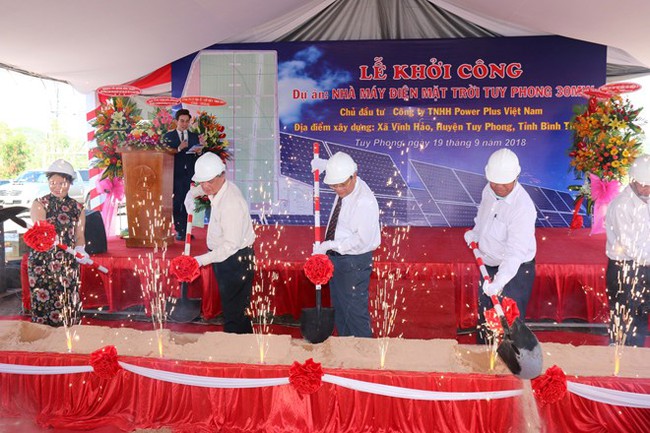 Construction of Tuy Phong solar power plant begins on September 19 (Photo: VNA)