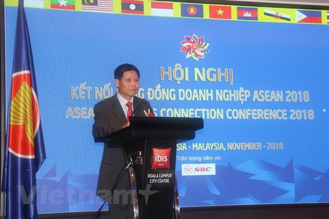 Vietnamese Ambassador Le Quy Quynh at the event (Source: VNA)