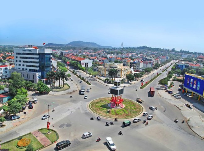 A view of Vinh Yen city of Vinh Phuc province (Photo: VNA)