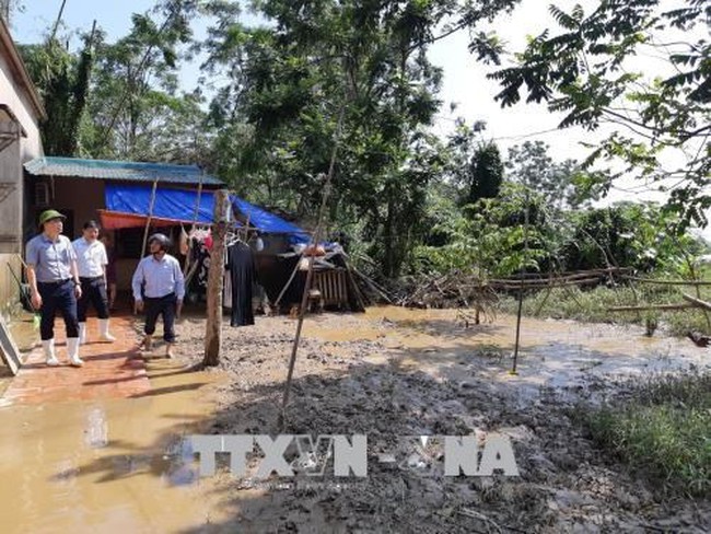 Thanh Hoa province after storm Bebinca (Photo: VNA)
