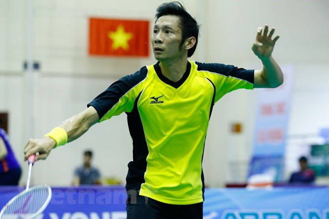 Vietnam's top badminton player Nguyen Tien Minh (Source: VNA)