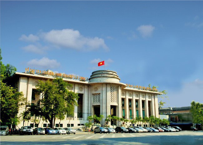 The headquarters of the State Bank of Vietnam.