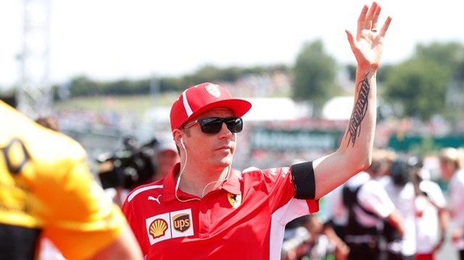 Ferrari's Kimi Raikkonen before the race at Hungarian Grand Prix, Hungaroring, Budapest, Hungary, July 29, 2018. (Photo: Reuters)