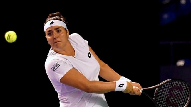Ons Jabeur's stunning run at the VTB Kremlin Cup continued on Friday as she defeated Anastasija Sevastova in three sets to reach her first WTA final. (Photo: Getty Images)