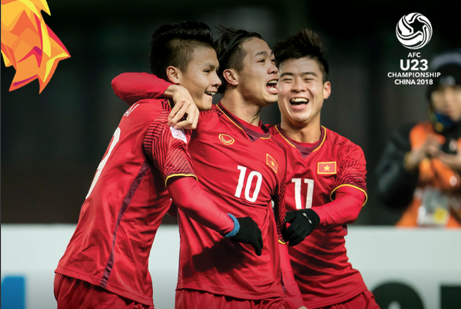 Vietnam create another shock to become one of the four strongest U23 teams in the continent at the moment. (Credit: AFC)