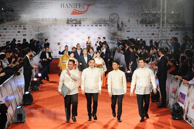 At the Hanoi International Film Festival in 2016 (Source: VNA)
