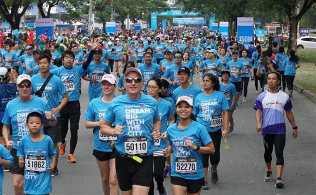 Participants of the Ho Chi Minh City Marathon 2018 (Photo: VNA)