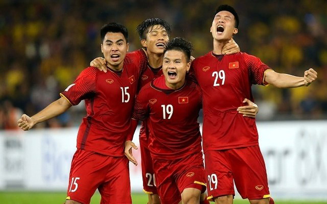 Vietnam will field the youngest squad at the upcoming 2019 Asian Cup but the red-shirt players don’t lack experience in playing high-ranking football. (Photo: AFF Suzuki Cup)