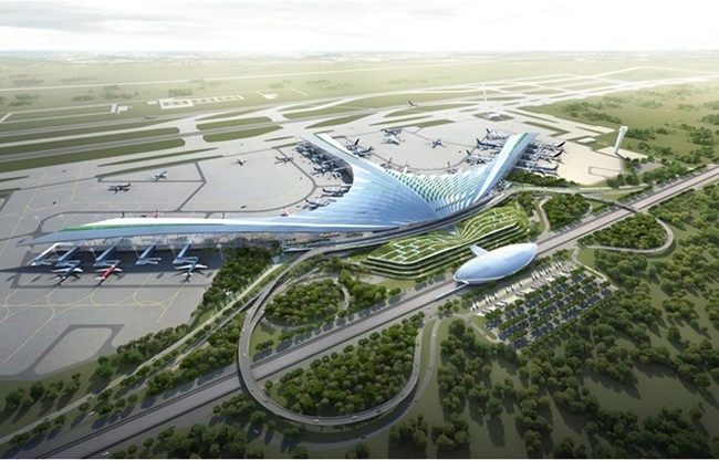 A design of Long Thanh international airport (Source: mt.gov.vn)