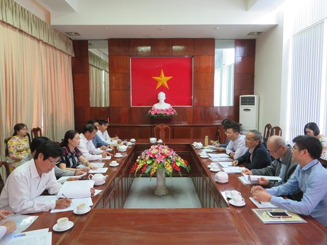 An overview of meeting between leading officials of Can Tho and delegation from the World Health Organisation (WHO) in Vietnam (Source: VNA)