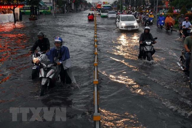 HCM City plans to resolve flooding problems on all streets and alleys by 2020 (Photo: VNA)