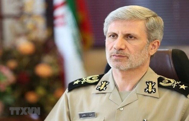 Iran's Defense Minister Amir Hatami (Photo: IRNA/VNA)