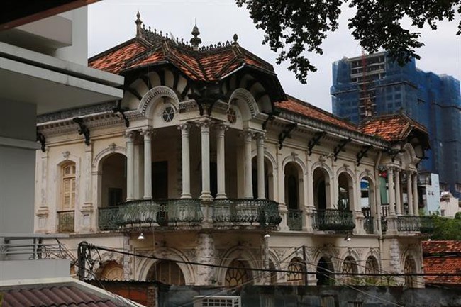 A heritage villa built before 1975 in HCM City’s district 3. (Photo: VNA)