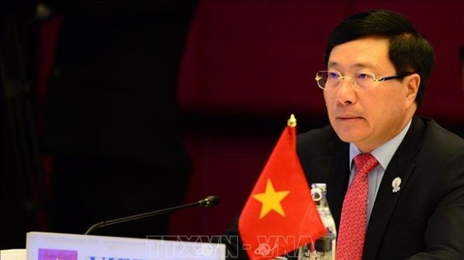 Deputy Prime Minister and Minister of Foreign Affairs Pham Binh Minh (Photo: VNA)
