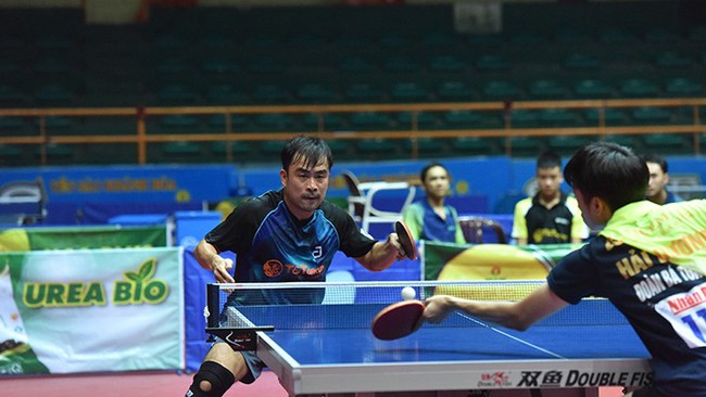 The match between Tran Tuan Quynh (Hanoi T&T 1) and Doan Ba Tuan Anh (Hai Duong)