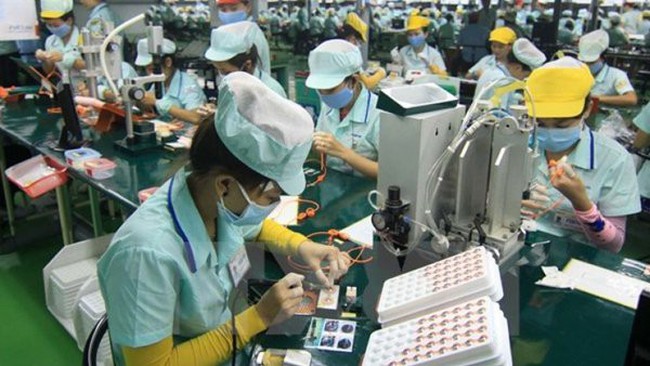 Manufacturing remains the most attractive sector to foreign investors in the first half of 2019. (Photo: VOV)