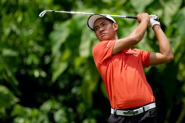 Truong Chi Quan will be one of Vietnam's representatives at the upcoming Southeast Asian Amateur Golf Team Championship on July 24 to 27 in Vinh Phuc province. — (Photo: golfplus.vn)