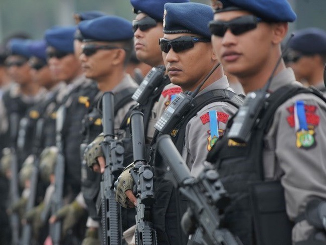 Indonesian police.