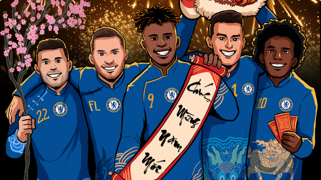 Chúc Tết Canh Tý! Một năm mới đến, hy vọng rất nhiều may mắn và thành công sẽ đến với bạn và gia đình. Nếu bạn là fan của Chelsea, hãy xem những hình ảnh kỉ niệm mùa Tết này sẽ khiến bạn cảm thấy thật tự hào và vui vẻ.