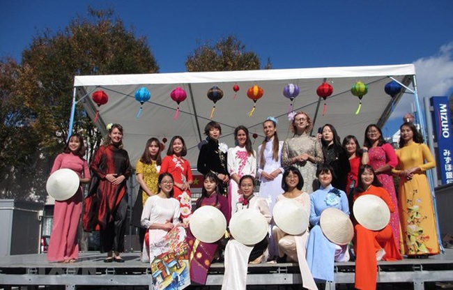 An activity of Vietnamese students in Japan (Source: VNA)