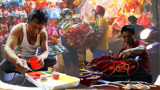 Phu Binh villagers strive to preserve the craft of lantern making (Photo: nld.com.vn)