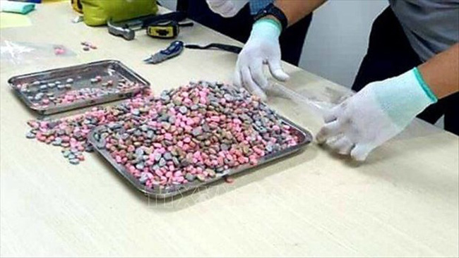 The drugs seized (Source: VNA)