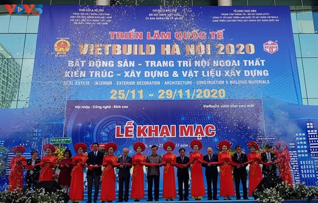 Vietbuild Hanoi International Exhibition 2020 opens (Photo: VOV)