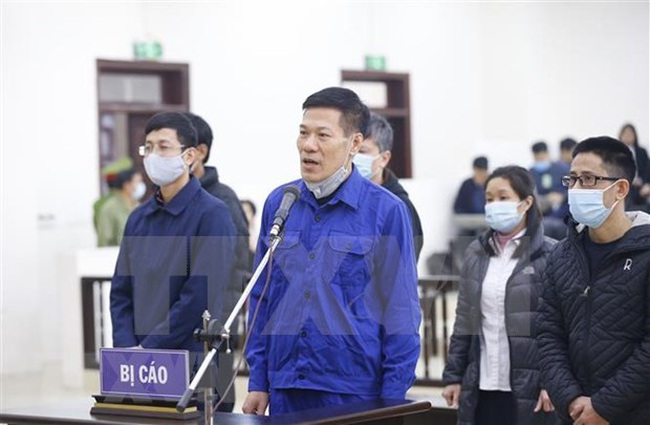 Former CDC Director Nguyen Nhat Cam at the court (Photo: VNA)