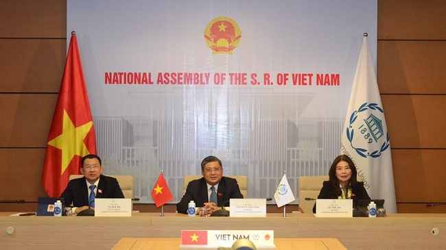 Vietnam attends IPU Governing Council’s virtual meeting (Photo: daibieunhandan.vn)