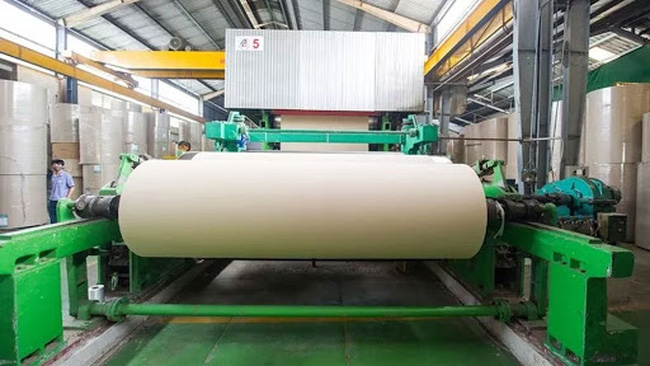 Tan Long Paper Factory is Da Nang's pioneer enterprise in cleaner production. (Photo: NDO/Thanh Tam)