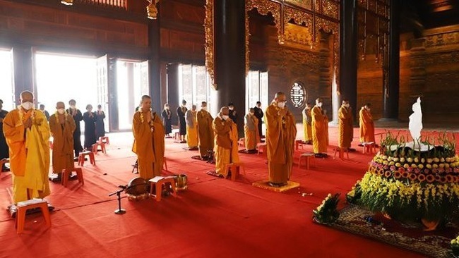 The Buddha's birthday celebrations at Tam Chuc Temple