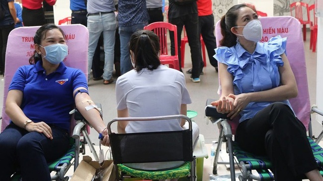 At the blood donation fest in Ho Chi Minh City (Photo: VOV)