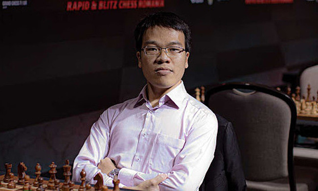 Top Vietnamese chess player Le Quang Liem.