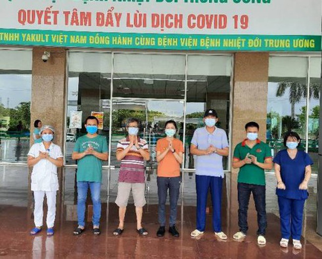 Five more patients are discharged from hospital on July 21